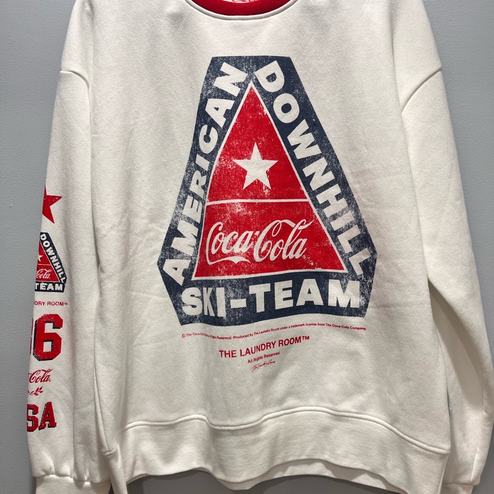 REVOLVE M,The Laundry Room Coca Cola American Downhill Ski Team Jump Crew
